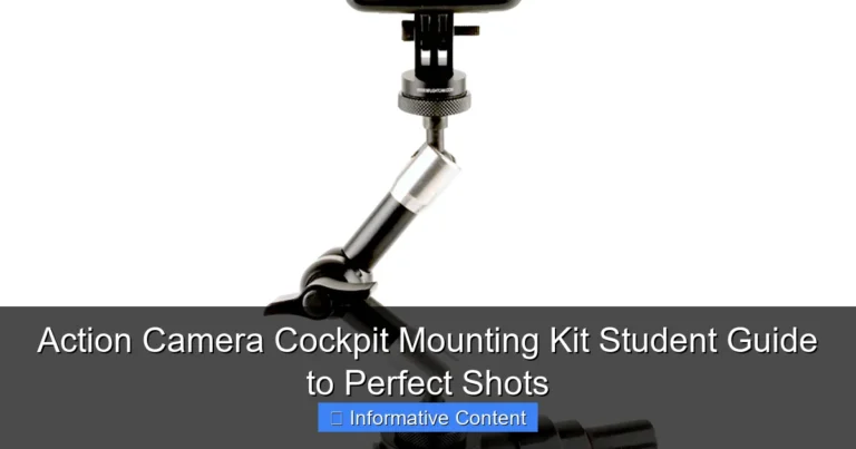 Action Camera Cockpit Mounting Kit Student Guide to Perfect Shots