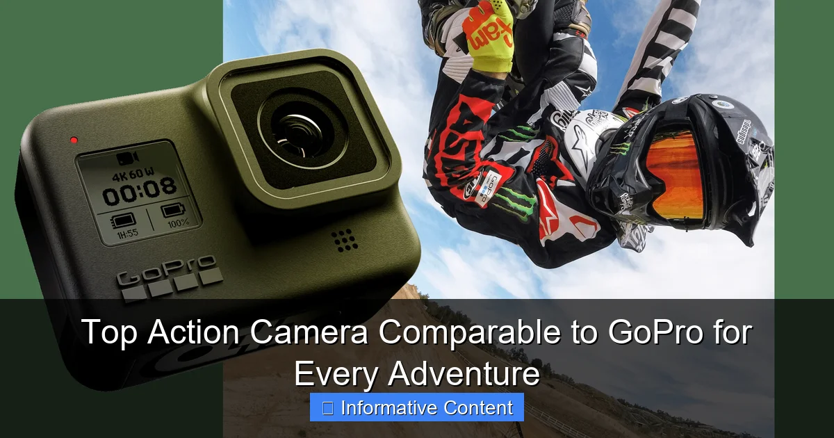Top Action Camera Comparable to GoPro for Every Adventure