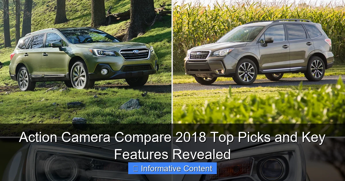 Action Camera Compare 2018 Top Picks and Key Features Revealed