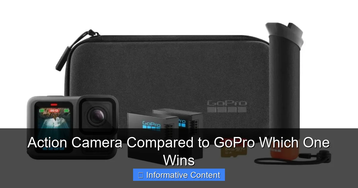 Action Camera Compared to GoPro Which One Wins