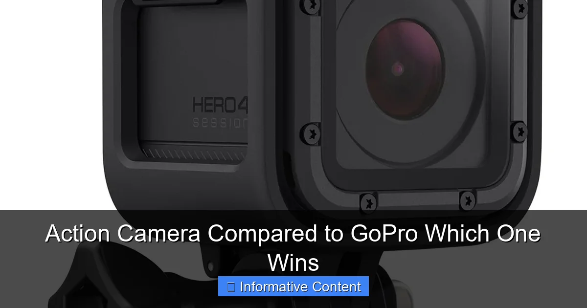 Action Camera Compared to GoPro Which One Wins