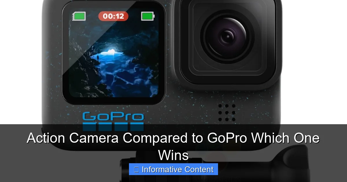 Action Camera Compared to GoPro Which One Wins