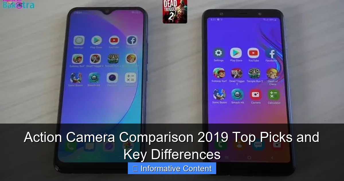 Action Camera Comparison 2019 Top Picks and Key Differences