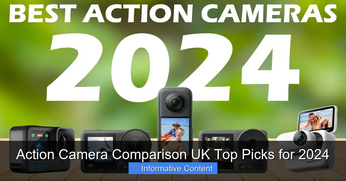 Action Camera Comparison UK Top Picks for 2024