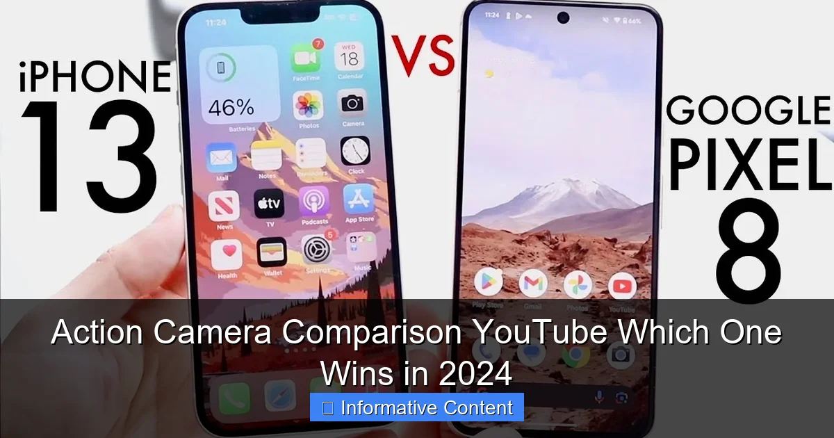 Action Camera Comparison YouTube Which One Wins in 2024