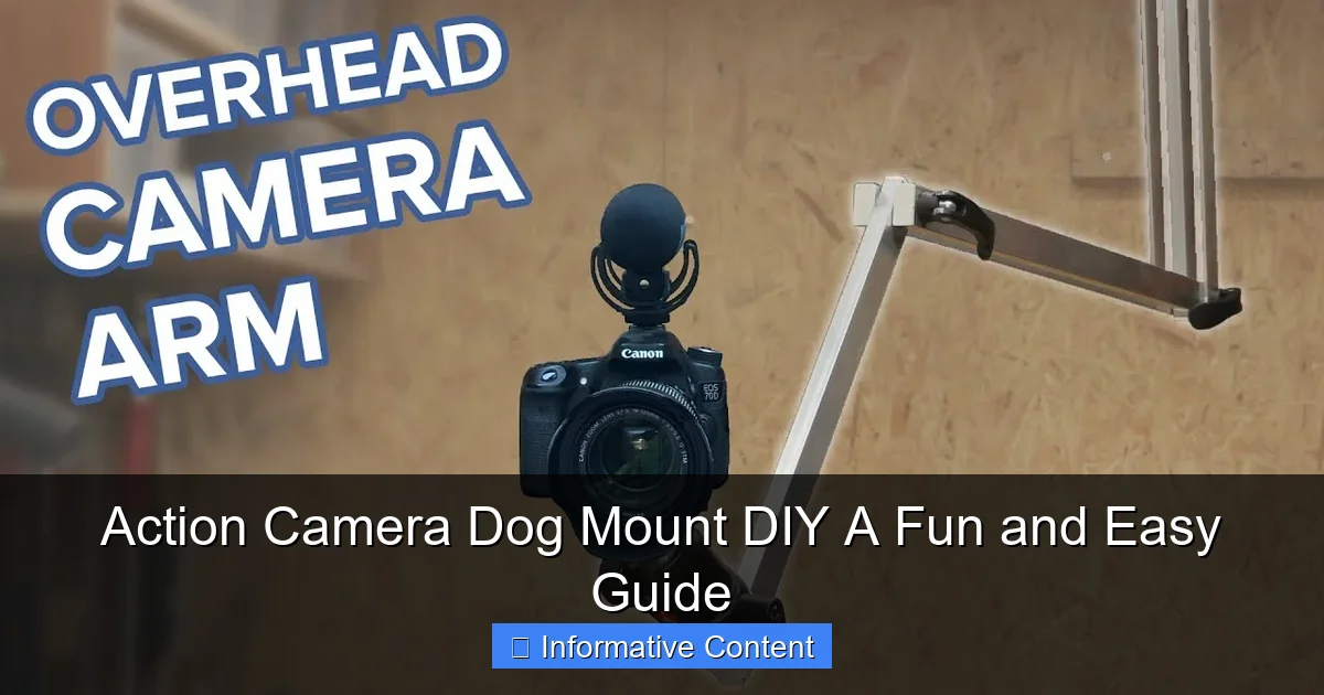 Action Camera Dog Mount DIY A Fun and Easy Guide