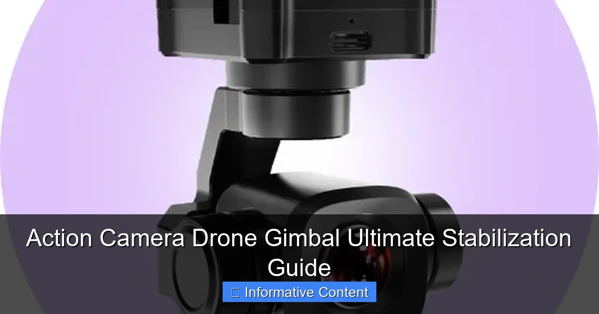 Action Camera Drone Gimbal Ultimate Stabilization Guide