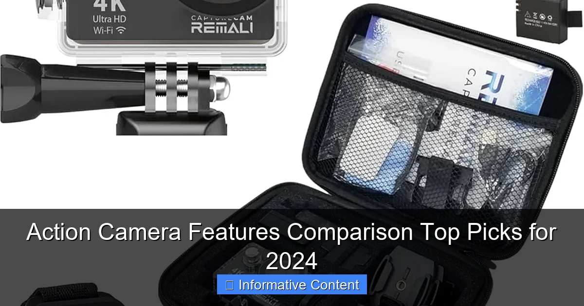 Action Camera Features Comparison Top Picks for 2024