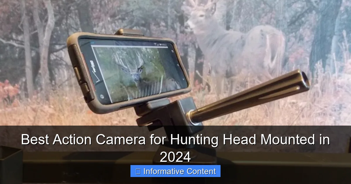 Best Action Camera for Hunting Head Mounted in 2024