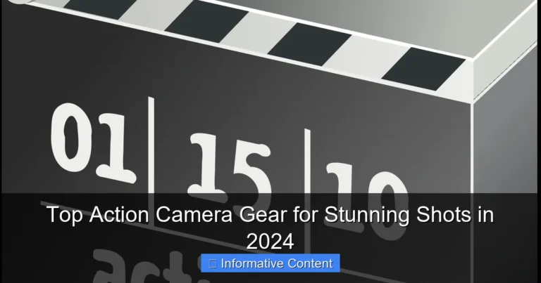 Top Action Camera Gear for Stunning Shots in 2024
