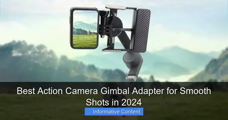 Best Action Camera Gimbal Adapter for Smooth Shots in 2024