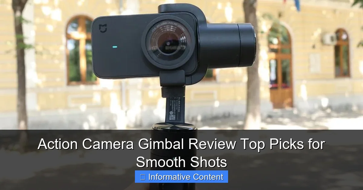 Action Camera Gimbal Review Top Picks for Smooth Shots