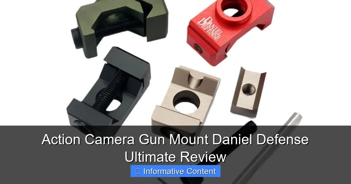 Action Camera Gun Mount Daniel Defense Ultimate Review