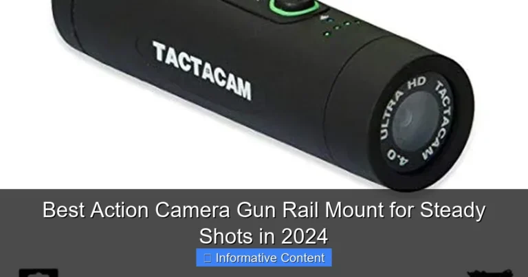 Best Action Camera Gun Rail Mount for Steady Shots in 2024