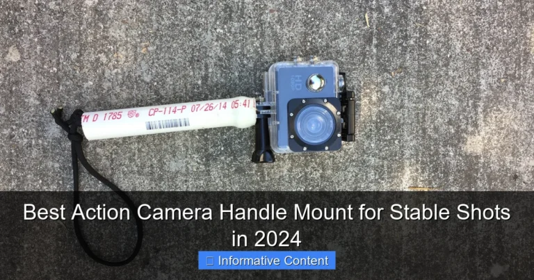 Best Action Camera Handle Mount for Stable Shots in 2024