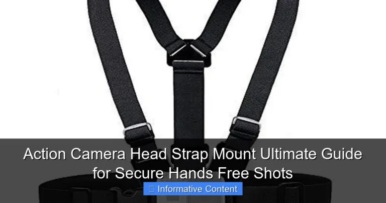 Action Camera Head Strap Mount Ultimate Guide for Secure Hands Free Shots