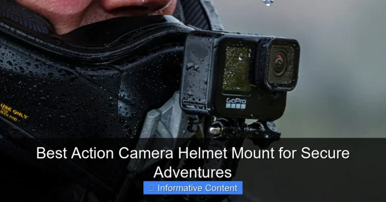 Best Action Camera Helmet Mount for Secure Adventures