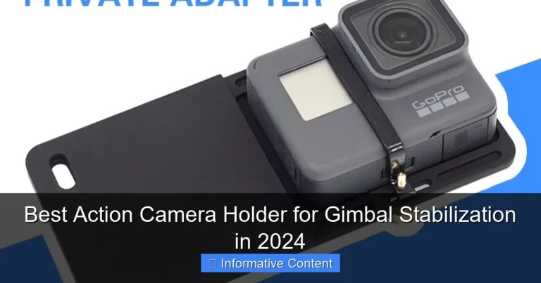 Best Action Camera Holder for Gimbal Stabilization in 2024