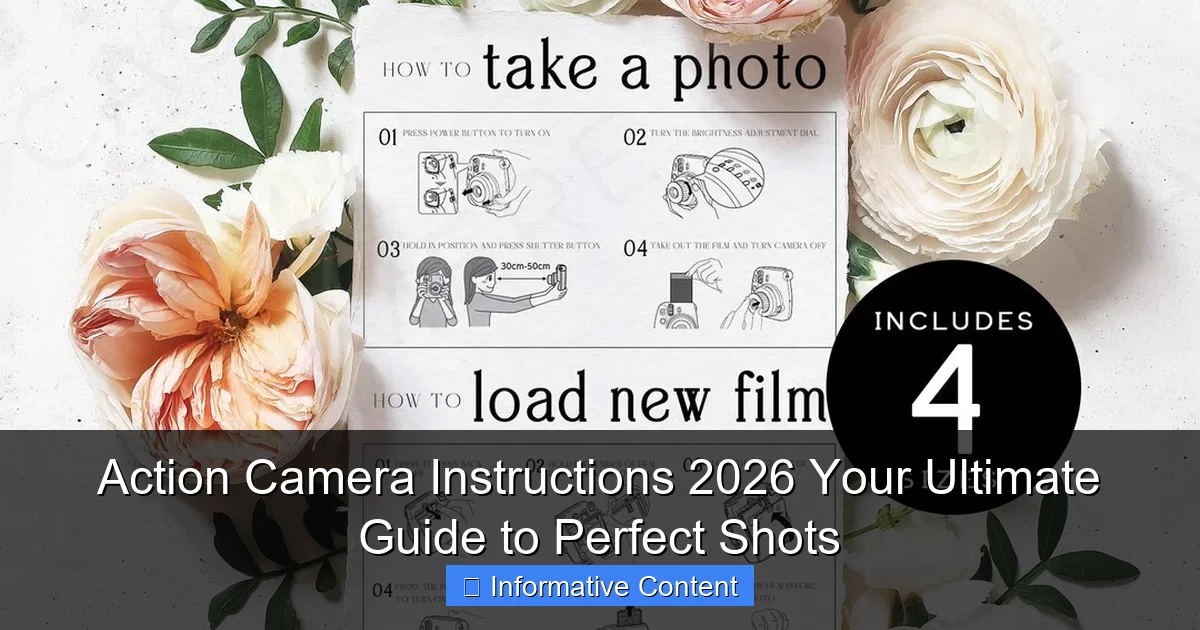 Action Camera Instructions 2026 Your Ultimate Guide to Perfect Shots