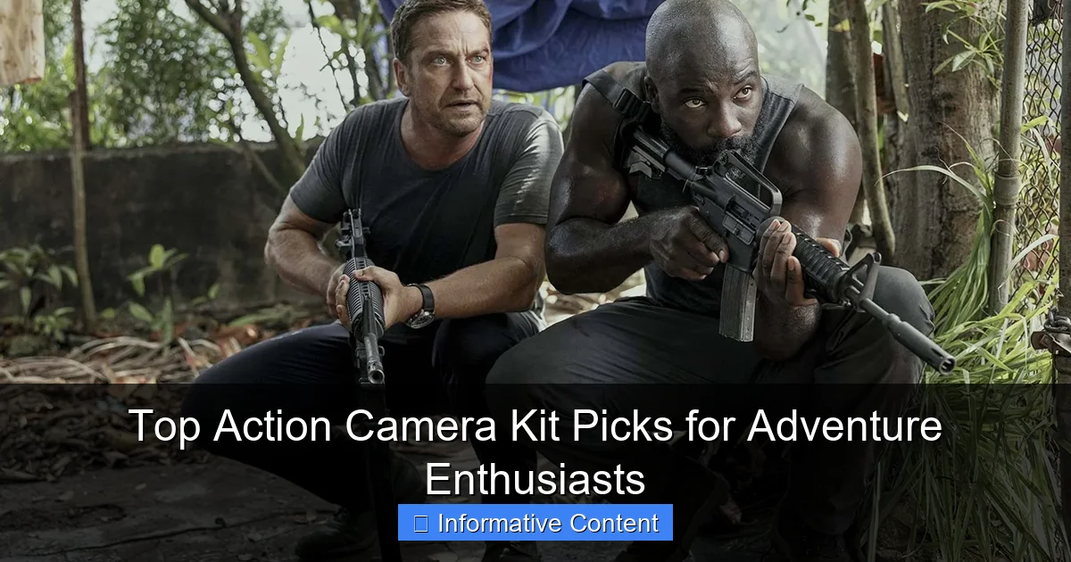 Top Action Camera Kit Picks for Adventure Enthusiasts