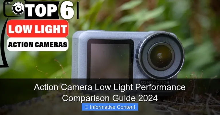 Action Camera Low Light Performance Comparison Guide 2024