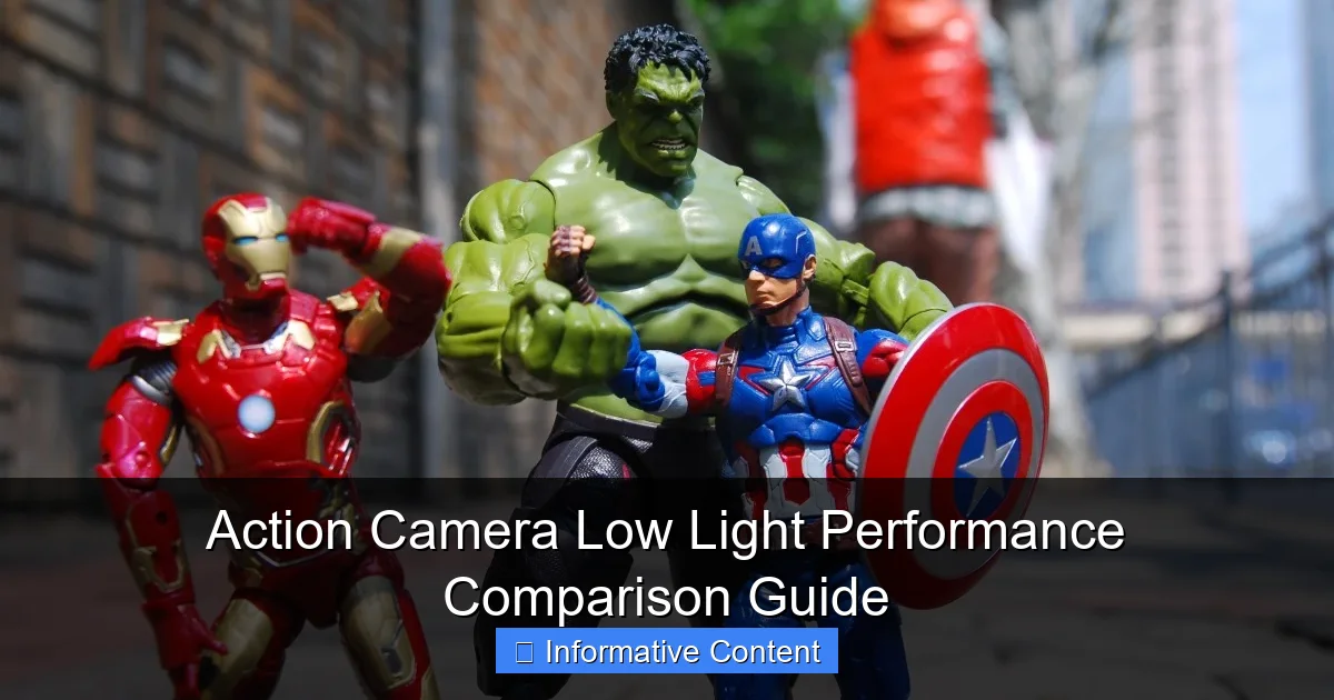Action Camera Low Light Performance Comparison Guide