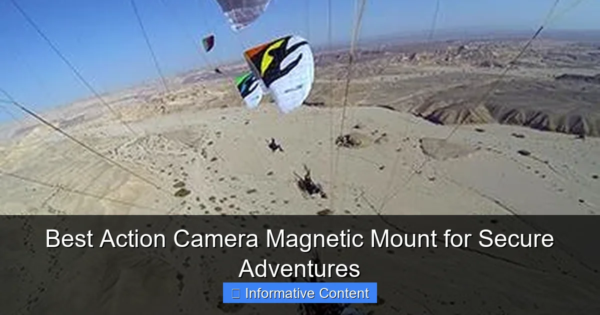 Best Action Camera Magnetic Mount for Secure Adventures