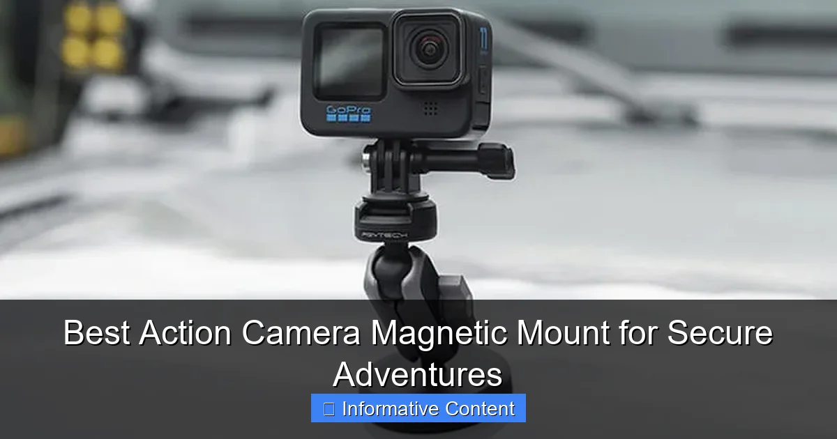Best Action Camera Magnetic Mount for Secure Adventures