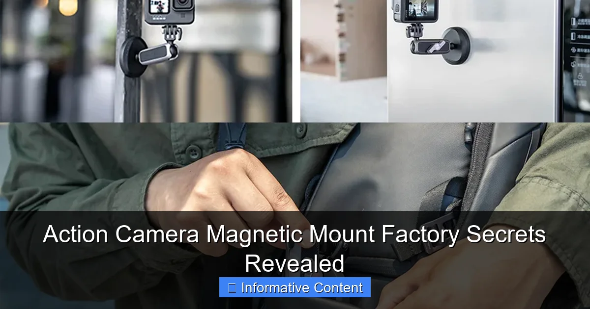 Action Camera Magnetic Mount Factory Secrets Revealed