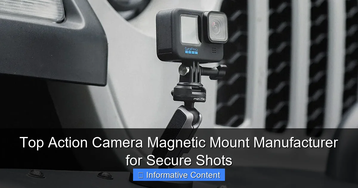 Top Action Camera Magnetic Mount Manufacturer for Secure Shots