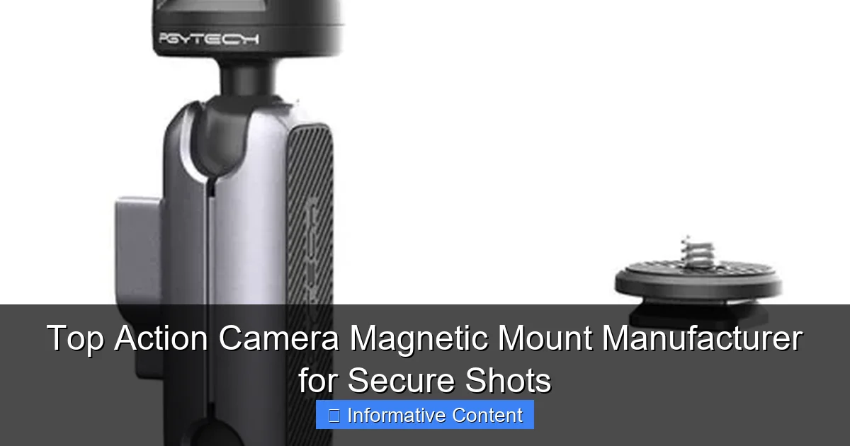 Top Action Camera Magnetic Mount Manufacturer for Secure Shots