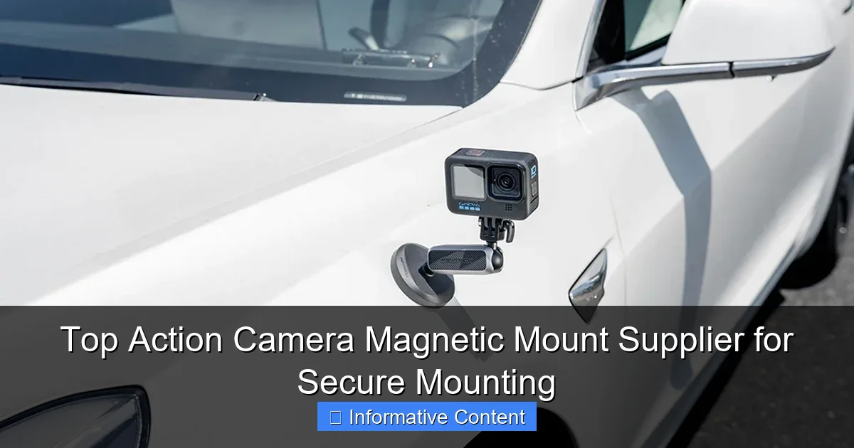 Top Action Camera Magnetic Mount Supplier for Secure Mounting