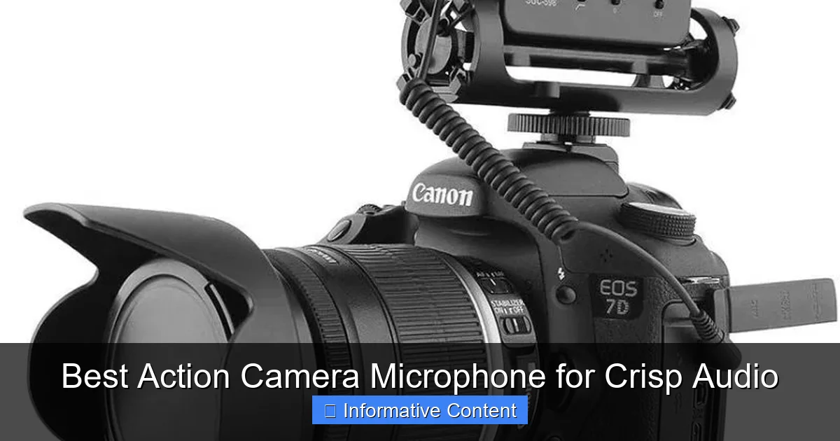 Best Action Camera Microphone for Crisp Audio