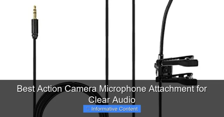 Best Action Camera Microphone Attachment for Clear Audio