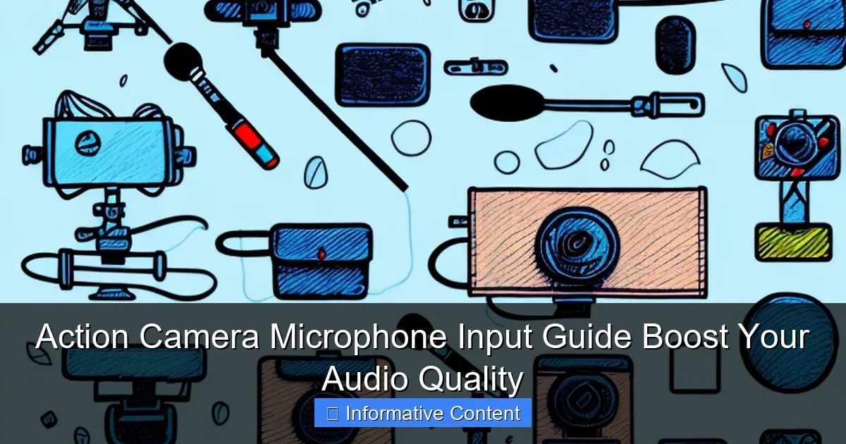 Action Camera Microphone Input Guide Boost Your Audio Quality