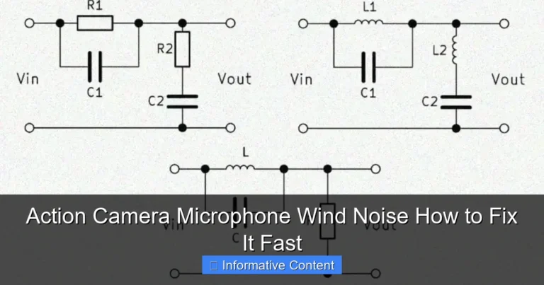 Action Camera Microphone Wind Noise How to Fix It Fast