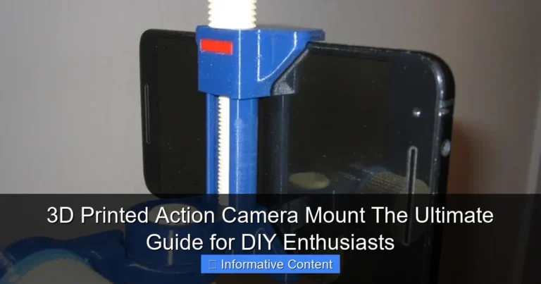 3D Printed Action Camera Mount The Ultimate Guide for DIY Enthusiasts