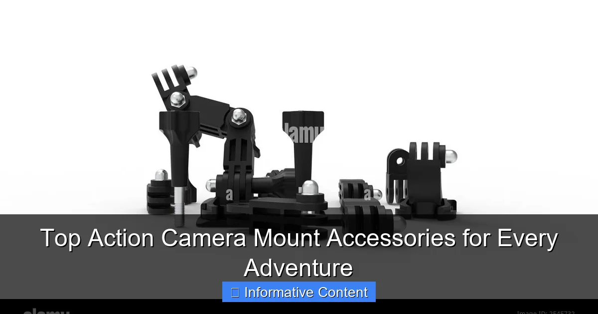 Top Action Camera Mount Accessories for Every Adventure
