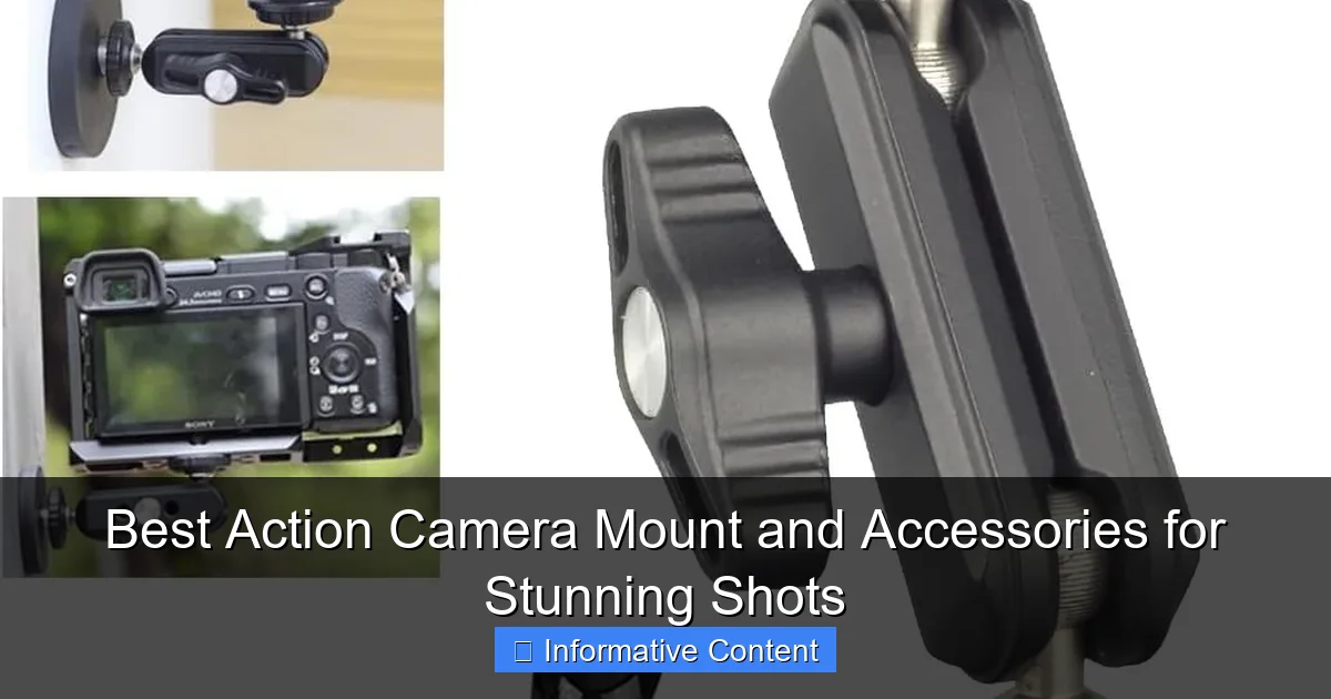 Best Action Camera Mount and Accessories for Stunning Shots