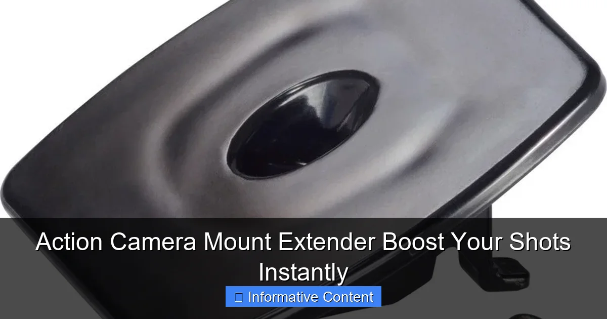 Action Camera Mount Extender Boost Your Shots Instantly