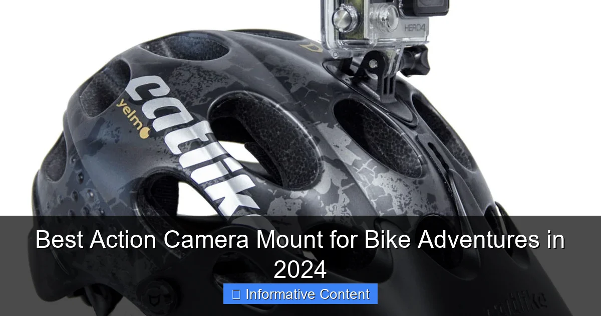 Best Action Camera Mount for Bike Adventures in 2024