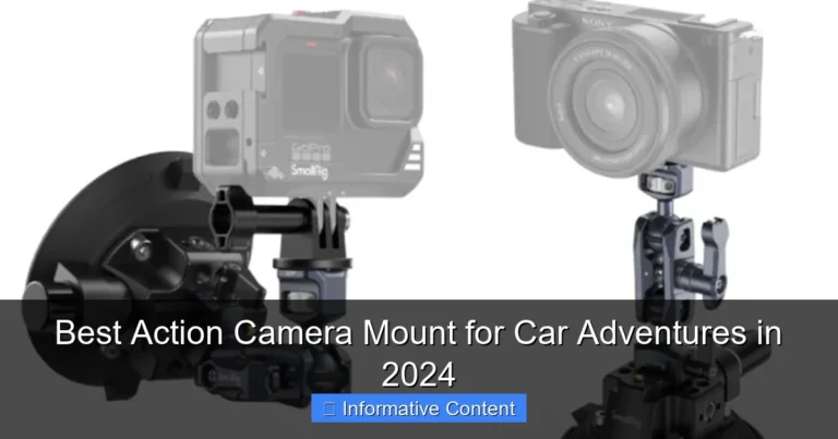Best Action Camera Mount for Car Adventures in 2024