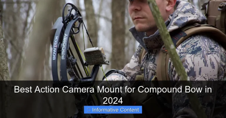 Best Action Camera Mount for Compound Bow in 2024