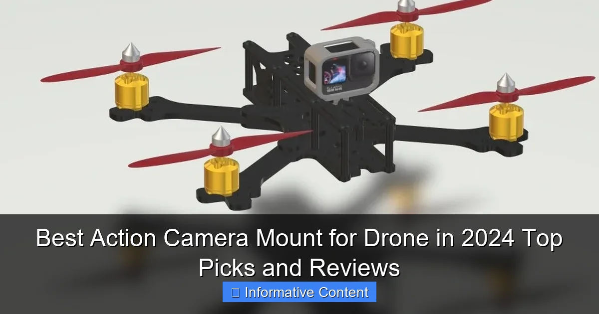 Best Action Camera Mount for Drone in 2024 Top Picks and Reviews