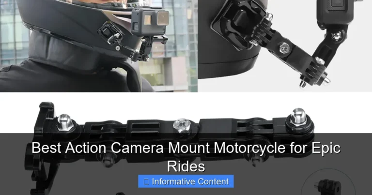 Best Action Camera Mount Motorcycle for Epic Rides