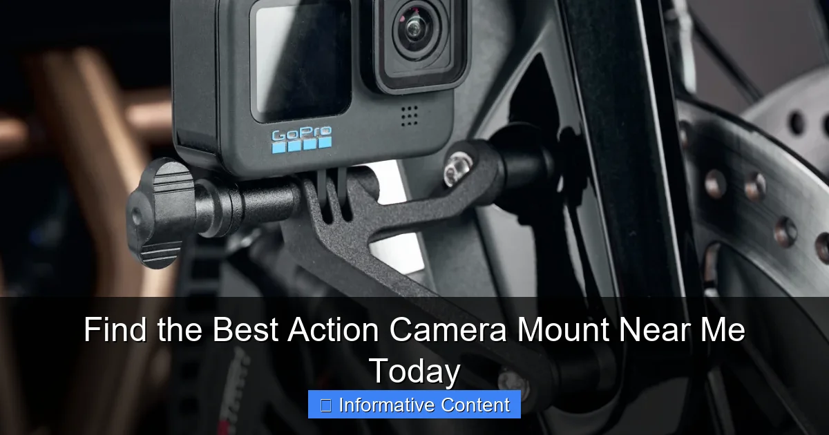 Find the Best Action Camera Mount Near Me Today