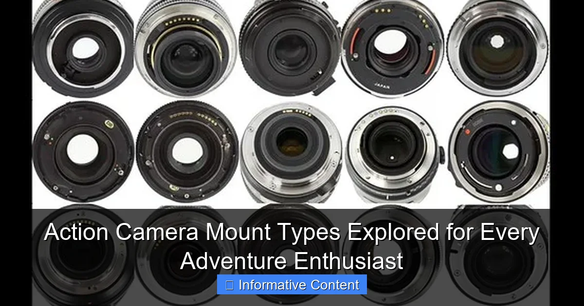 Action Camera Mount Types Explored for Every Adventure Enthusiast