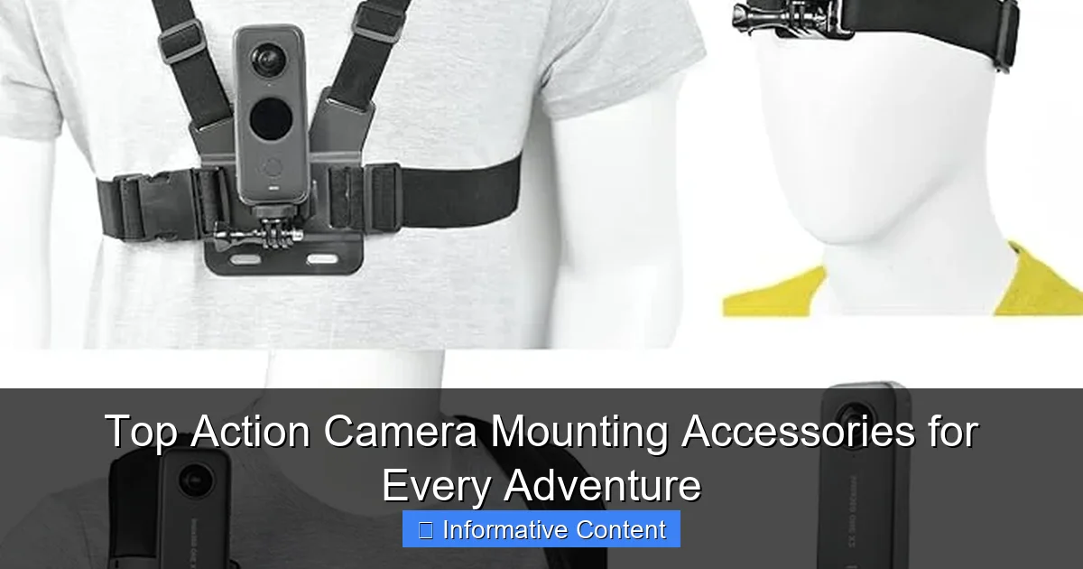 Top Action Camera Mounting Accessories for Every Adventure