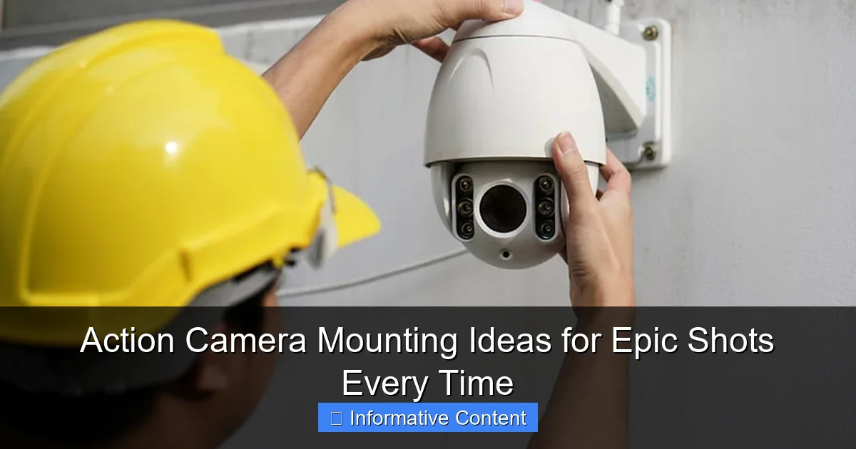 Action Camera Mounting Ideas for Epic Shots Every Time