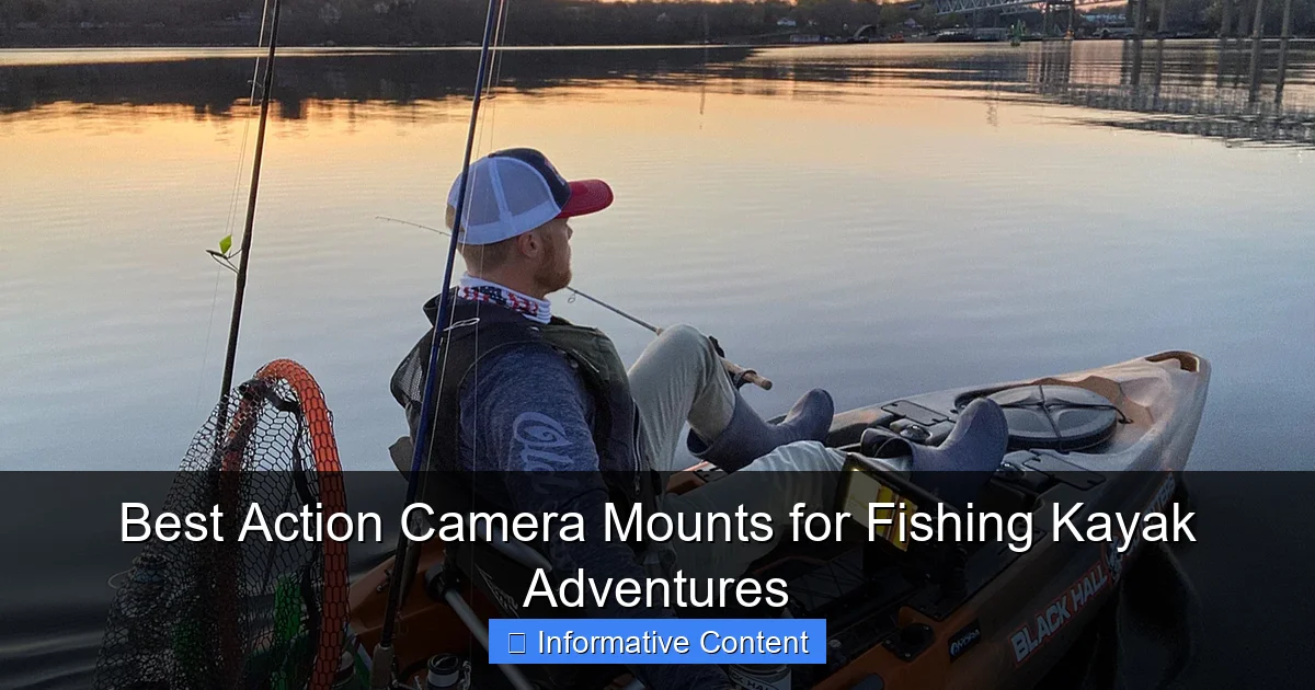 Best Action Camera Mounts for Fishing Kayak Adventures